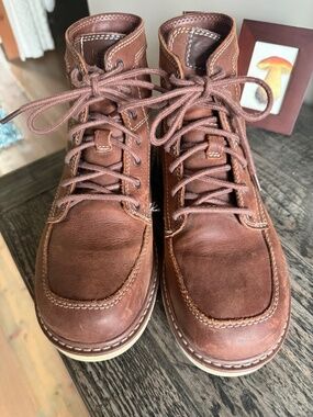 Keen Women's San Jose 6" Leather Work Boot (Aluminum Toe) size 8